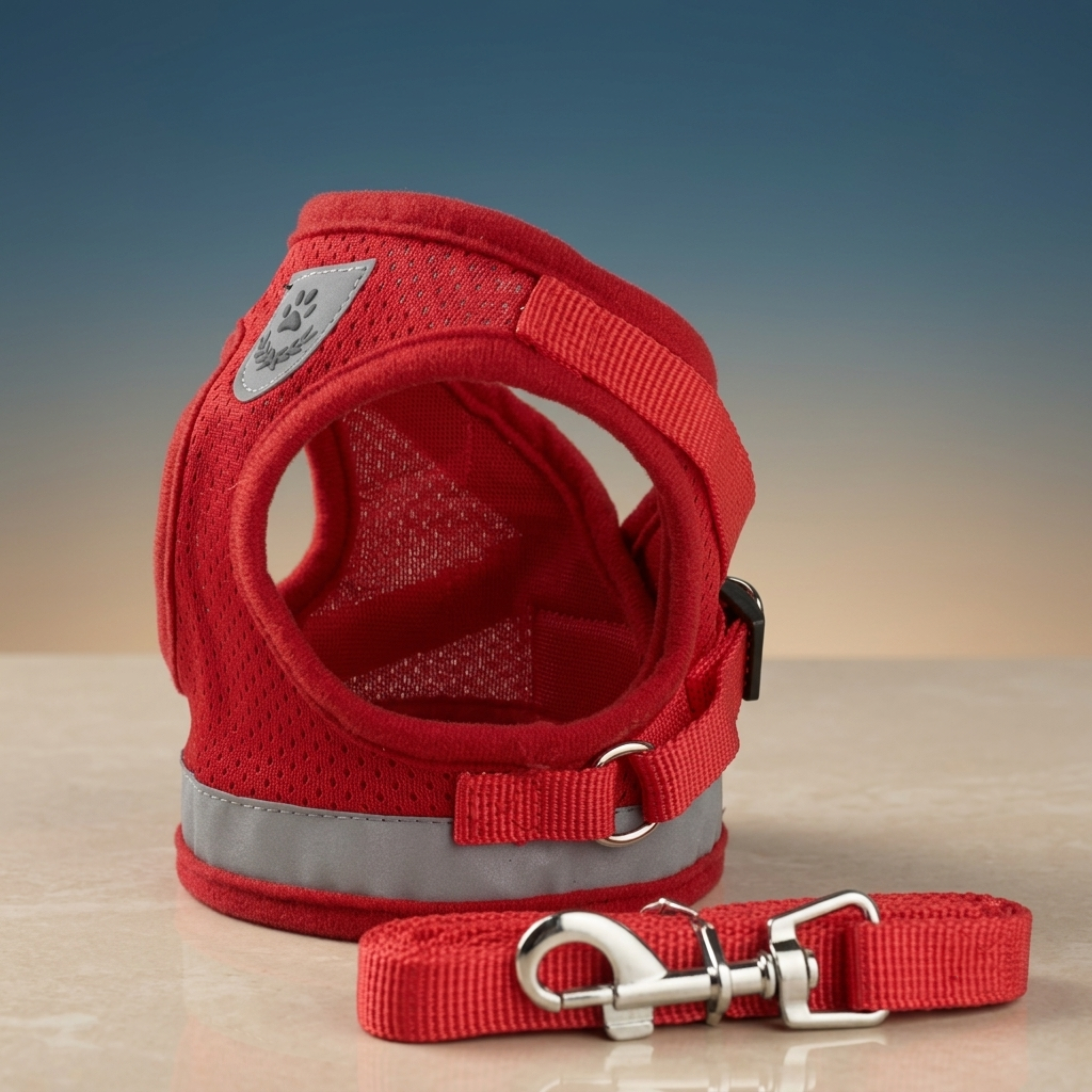 High-Visibility Reflective Dog Harness | No-Pull Adjustable Safety Vest