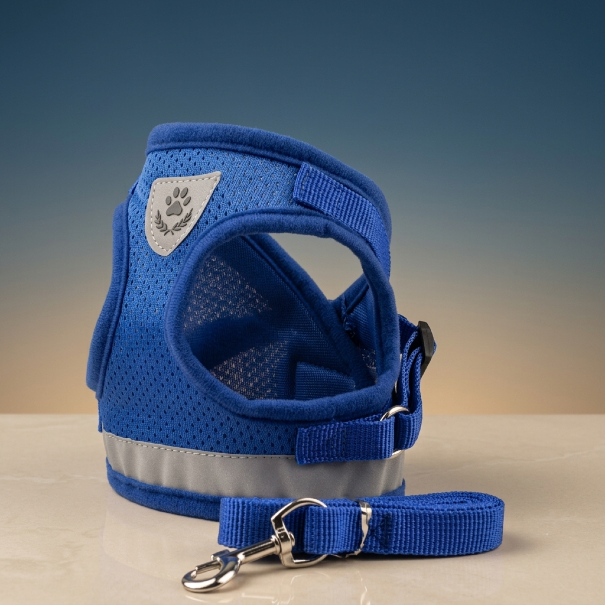 High-Visibility Reflective Dog Harness | No-Pull Adjustable Safety Vest