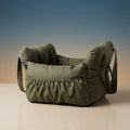 Multifunctional Pet Car Booster Seat | 2-in-1 Travel Bed & Dog Safety Console