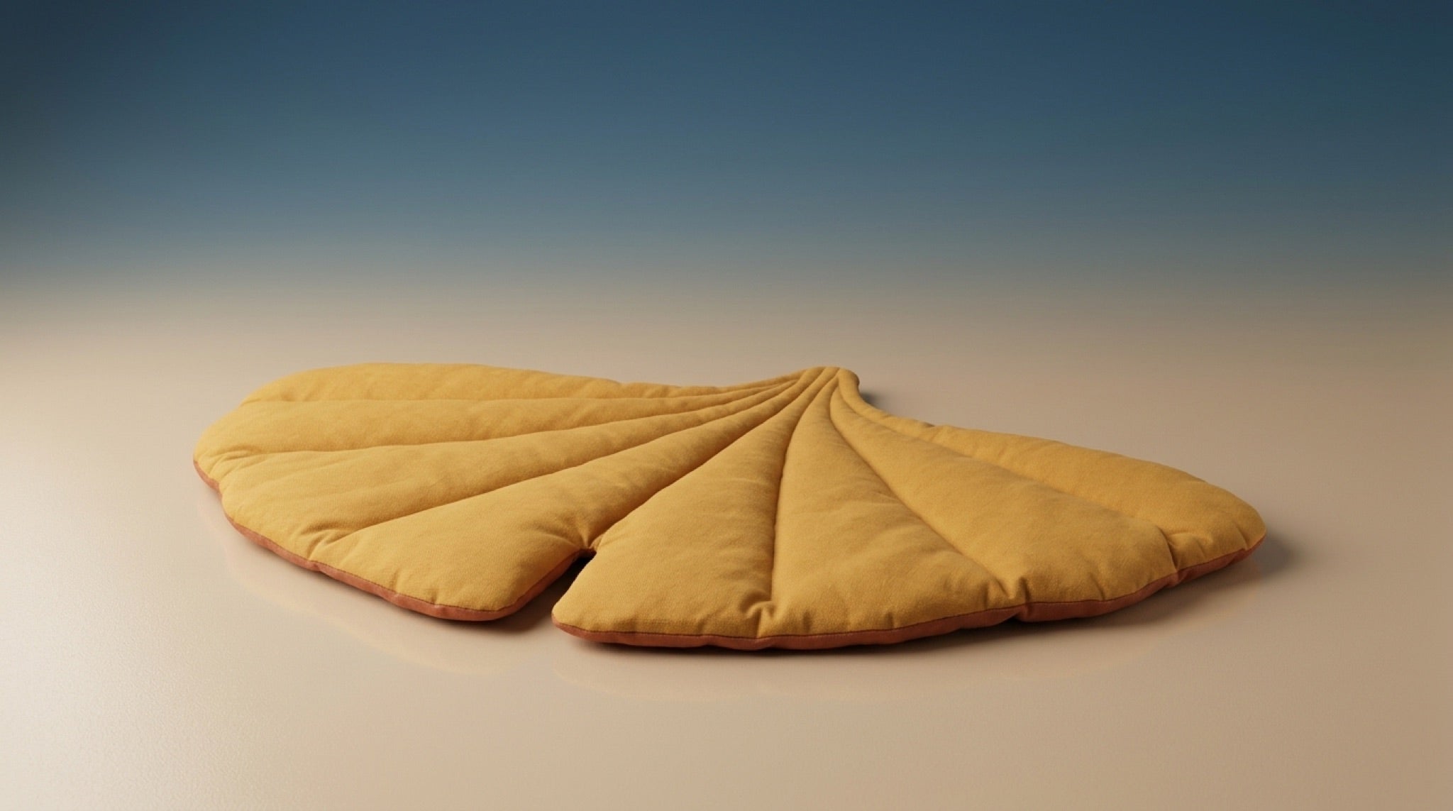 Premium Leaf-Shaped Pet Mat | Reversible Cotton Lounge Bed & Couch Throw