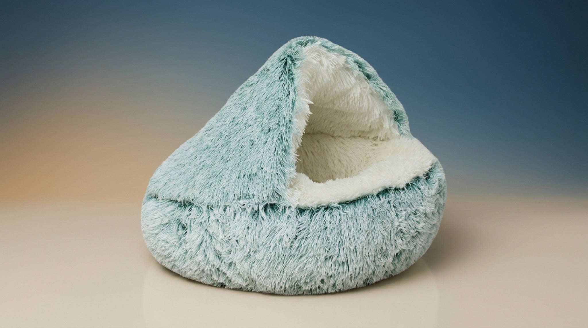 Semi-Enclosed Shell Pet Nest | Four Seasons Calming Cat & Dog Cave