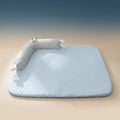 Breathable Rattan Pet Cooling Nest | Summer Ice Silk Cat & Dog Mat