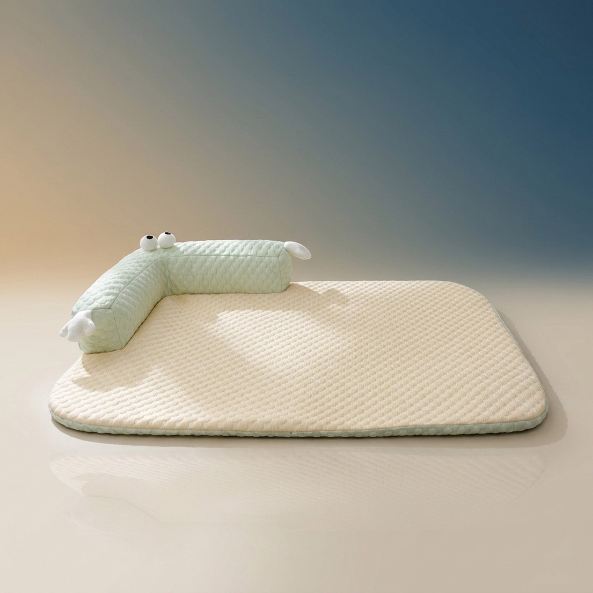 Breathable Rattan Pet Cooling Nest | Summer Ice Silk Cat & Dog Mat